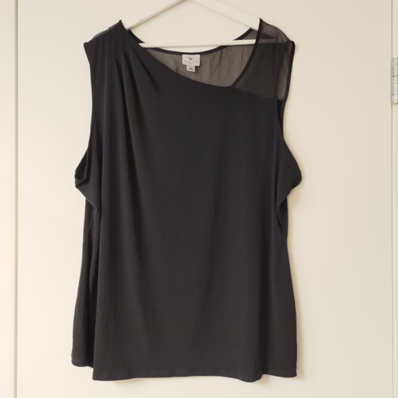 Worthington Sleeveless Top 3X - Picture 2 of 4